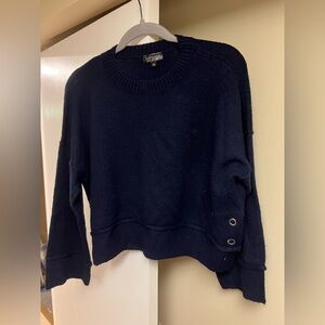 Navy blue topshop sweater size us 6